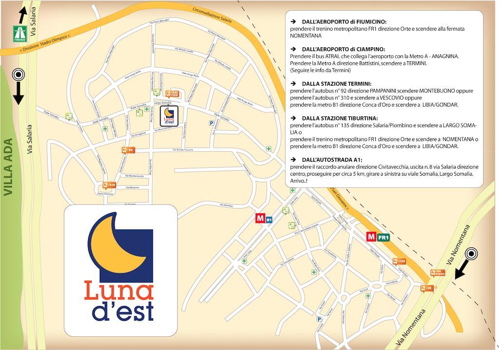 Luna D'Est Bed & Breakfast Rome Room photo